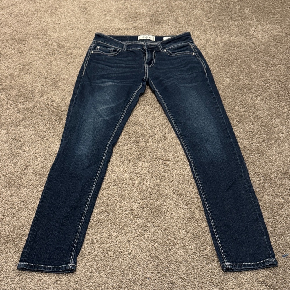 Daytrip Women's Deep Blue Skinny Jeans